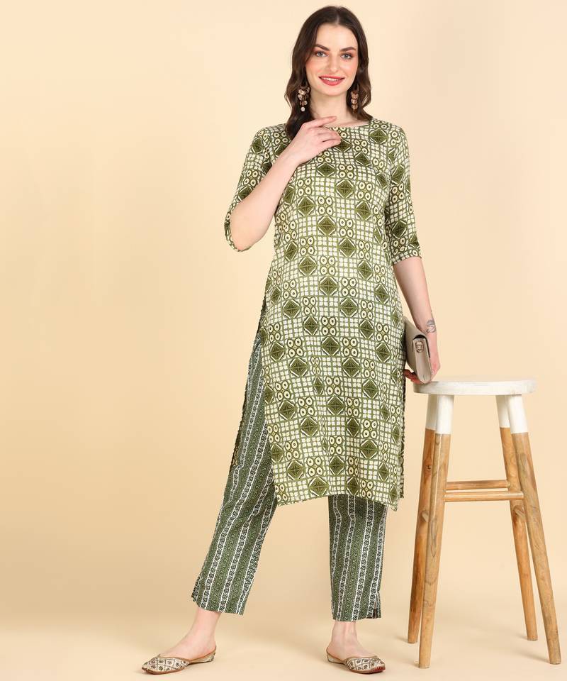 long Blue Kurti